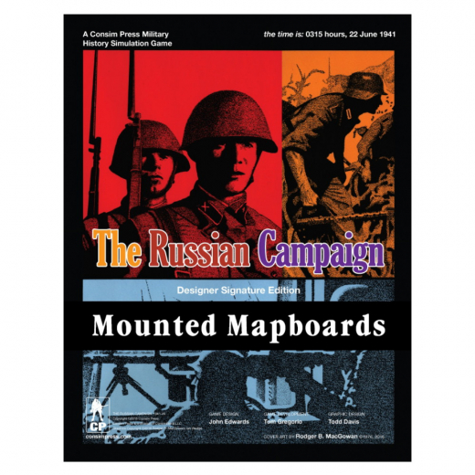 The Russian Campaign: Mounted Mapboards ryhmässä SEURAPELIT / Tarvikkeet @ Spelexperten (GMT2019-MM)