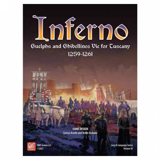 Inferno: Guelphs and Ghibellines Vie for Tuscany, 1259-1261 ryhmässä SEURAPELIT / Strategiapelit @ Spelexperten (GMT2212)