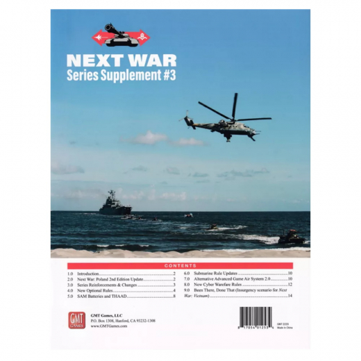 Next War: Series Supplement #3 ryhmässä SEURAPELIT / Lisäosat @ Spelexperten (GMT2220)
