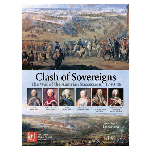 Clash of Sovereigns: The War of the Austrian Succession, 1740-48 ryhmässä SEURAPELIT / Strategiapelit @ Spelexperten (GMT2222)