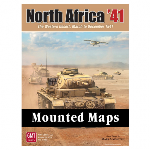 North Africa '41: Mounted Maps ryhmässä SEURAPELIT / Tarvikkeet / Muut @ Spelexperten (GMT2306MM)