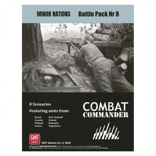 Combat Commander: Battle Pack #8: Minor Nations (Exp.) ryhmässä SEURAPELIT / Lisäosat @ Spelexperten (GMT2507)