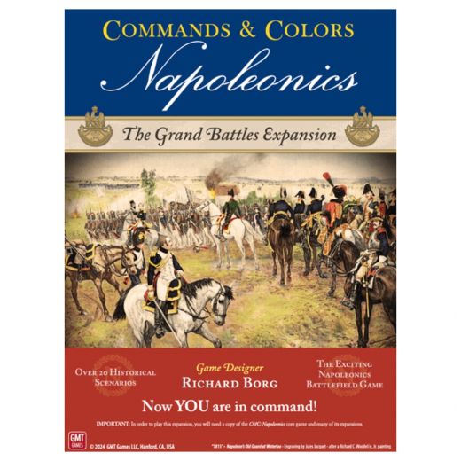 Commands & Colors: Napoleonics- The Grand Battles Expansion ryhmässä SEURAPELIT / Lisäosat @ Spelexperten (GMT2526)