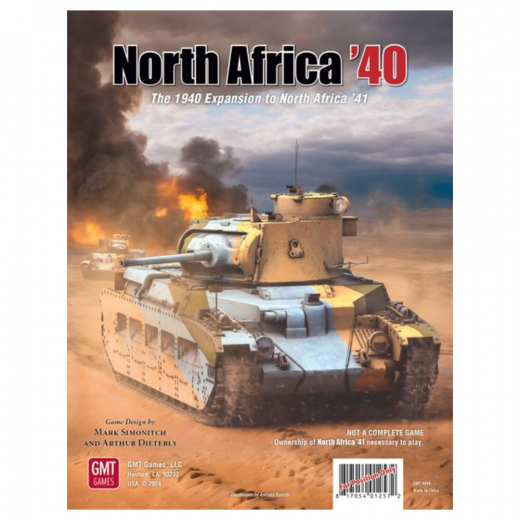 North Africa '40: The 1940 Expansion to North Africa 41 (Exp.) ryhmässä SEURAPELIT / Lisäosat @ Spelexperten (GMT2603)