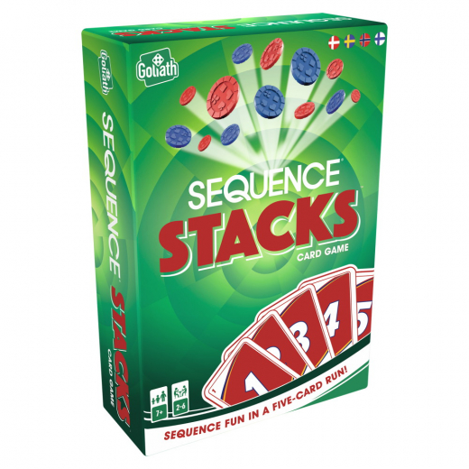 Sequence Stacks Korttipeli ryhmässä SEURAPELIT / Korttipelit @ Spelexperten (GOL9020)