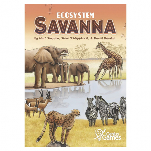 Ecosystem: Savanna ryhmässä SEURAPELIT / Korttipelit @ Spelexperten (GOT1015)