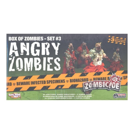 Zombicide Box of Zombies Set #3: Angry Zombies (Exp.) ryhmässä  @ Spelexperten (GUG0017)