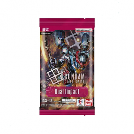 Gundam CG: Dual Impact Booster Pack GD02 ryhmässä SEURAPELIT / Korttipelit @ Spelexperten (GUNCG02-BOS)