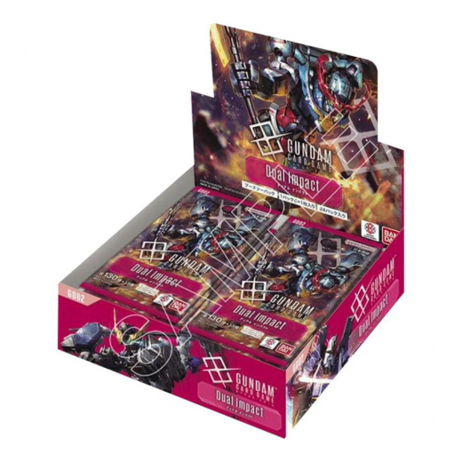 Gundam CG: Dual Impact Booster Display GD02 ryhmässä SEURAPELIT / Korttipelit @ Spelexperten (GUNCG02-DIS)