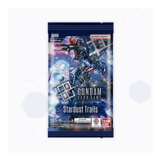 Gundam CG: Stardust Trails Booster Pack GD06 ryhmässä SEURAPELIT / Pelisarjat / Gundam Card Game @ Spelexperten (GUNCG06-BOS)
