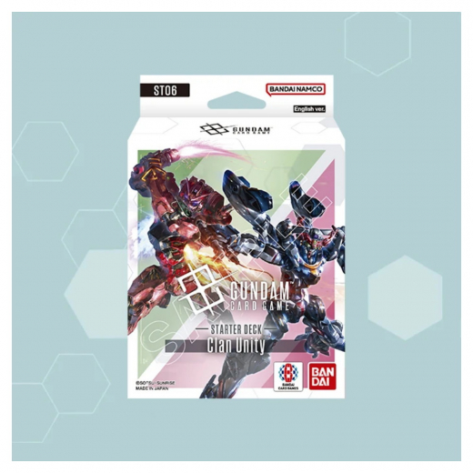 Gundam CG: Clan Unity Starter Deck ST06 ryhmässä SEURAPELIT / Korttipelit @ Spelexperten (GUNCGST06)