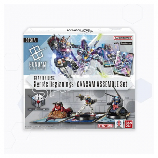 Gundam CG: Heroic Beginnings Assemble Starter Set ST01A ryhmässä SEURAPELIT / Korttipelit @ Spelexperten (GUNCGSTA01)