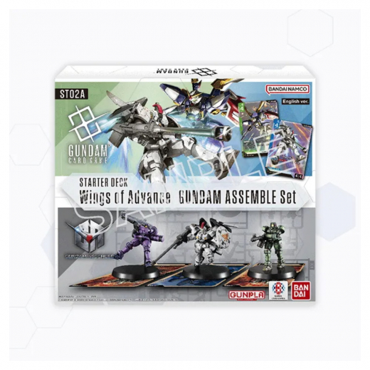 Gundam CG: Wings of Advance Assemble Starter Set ST02A ryhmässä SEURAPELIT / Korttipelit @ Spelexperten (GUNCGSTA02)