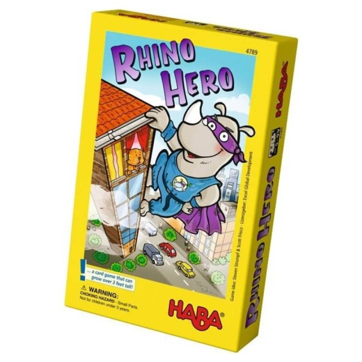 Rhino Hero (Eng) ryhmässä SEURAPELIT / Perhepelit @ Spelexperten (HABA4789)