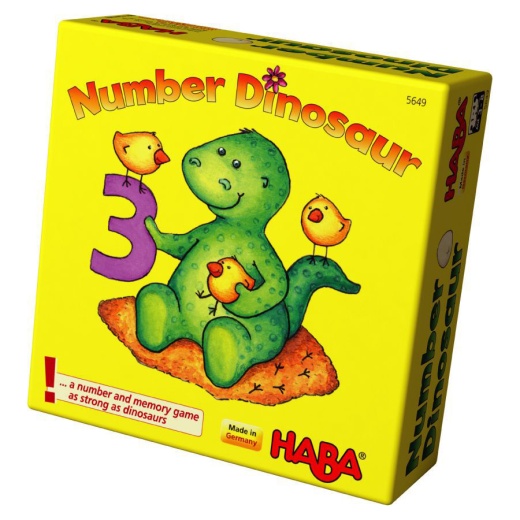 Number Dinosaur ryhmässä SEURAPELIT / Lastenpelit @ Spelexperten (HABA564)
