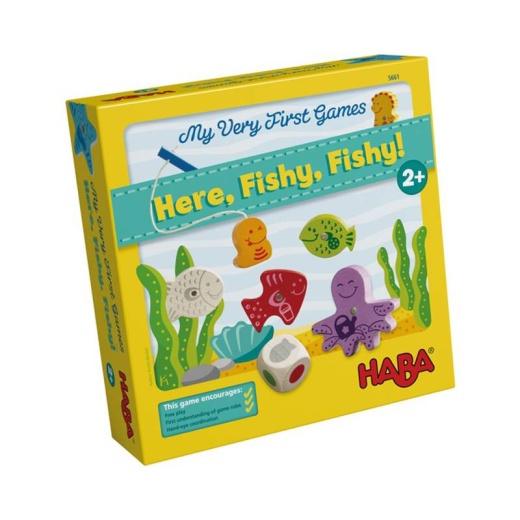 My Very First Games - Here, Fishy, Fishy! ryhmässä SEURAPELIT / Lastenpelit @ Spelexperten (HABA5661)