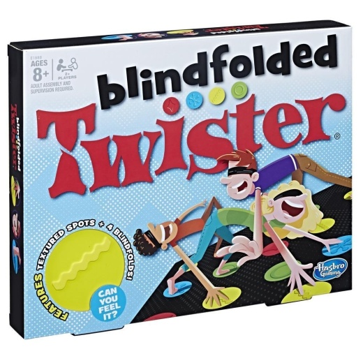 Blindfolded Twister ryhmässä  @ Spelexperten (HABE1888EU)