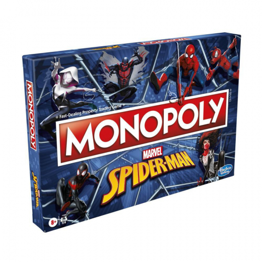 Monopoly - Marvel Spider-Man ryhmässä SEURAPELIT / Perhepelit @ Spelexperten (HABF3968UE2)