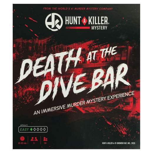 Hunt A Killer: Death at the Dive Bar ryhmässä SEURAPELIT / Yhteistyöpeli @ Spelexperten (HAK001)