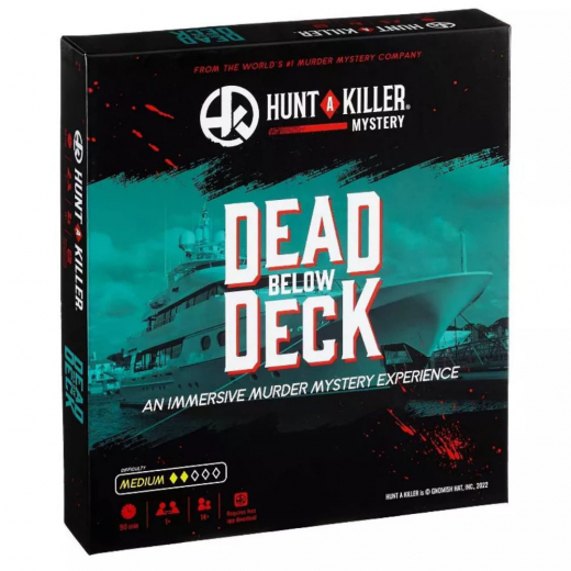 Hunt A Killer: Dead Below Deck ryhmässä SEURAPELIT / Yhteistyöpeli @ Spelexperten (HAK002)