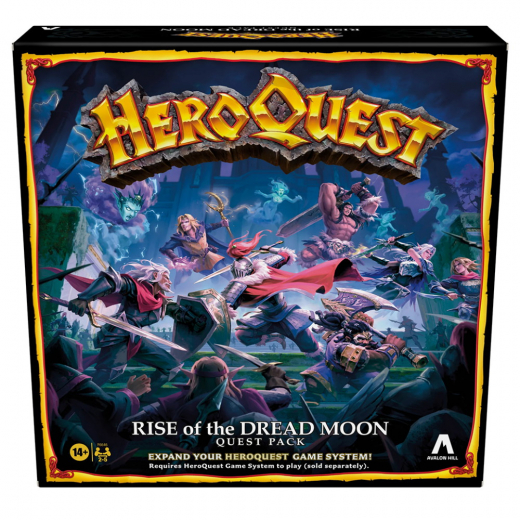 HeroQuest: Rise of the Dread Moon (Exp.) ryhmässä SEURAPELIT / Lisäosat @ Spelexperten (HAS6646)