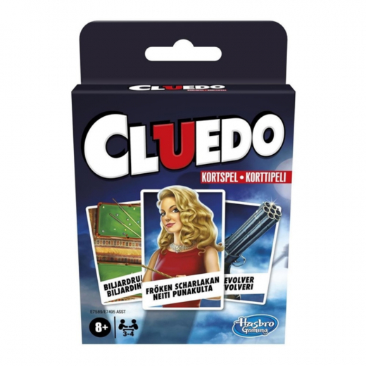 Cluedo korttipeli (FI) ryhmässä SEURAPELIT / Korttipelit @ Spelexperten (HAS7604)