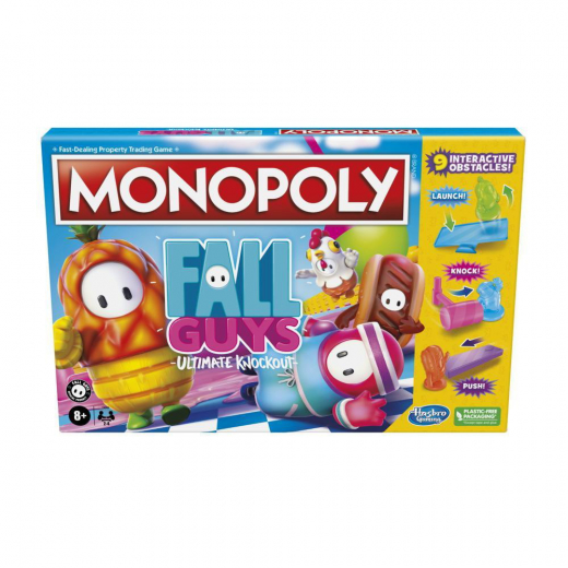 Monopoly - Fall Guys Ultimate Knockout ryhmässä SEURAPELIT / Perhepelit @ Spelexperten (HAS8107)