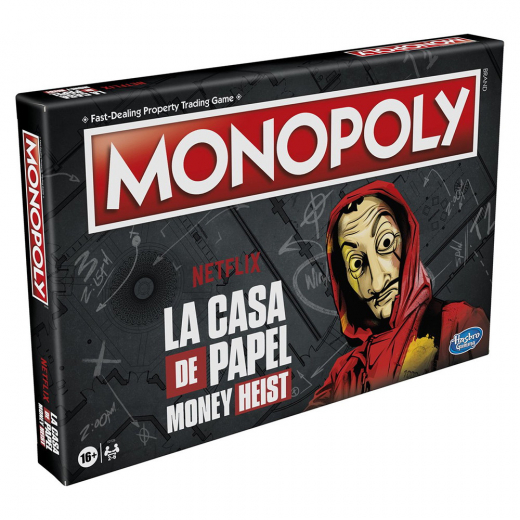 Monopoly - Money Heist ryhmässä SEURAPELIT / Perhepelit @ Spelexperten (HAS9844)