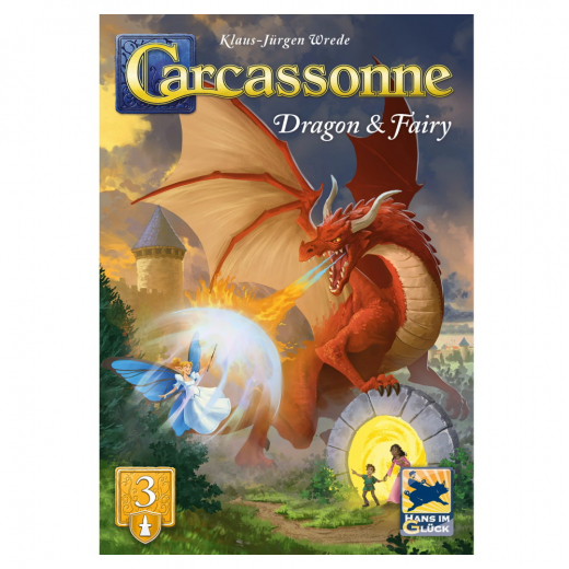 Carcassonne: Dragon & Fairy (Exp.) (EN) ryhmässä SEURAPELIT / Pelisarjat / Carcassonne @ Spelexperten (HIGCARC05EN)