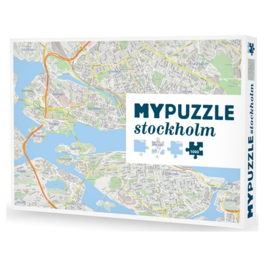MyPuzzle: Stockholm 1000 palaa ryhmässä PALAPELIT / 1000 palaa @ Spelexperten (HQ23)