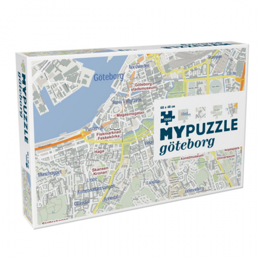 MyPuzzle: Göteborg 1000 palaa ryhmässä PALAPELIT / 1000 palaa @ Spelexperten (HQ24)