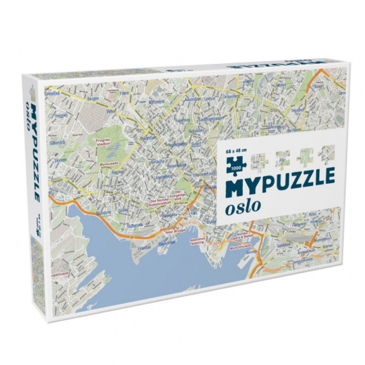 MyPuzzle: Oslo 1000 palaa ryhmässä PALAPELIT / 1000 palaa @ Spelexperten (HQ25)