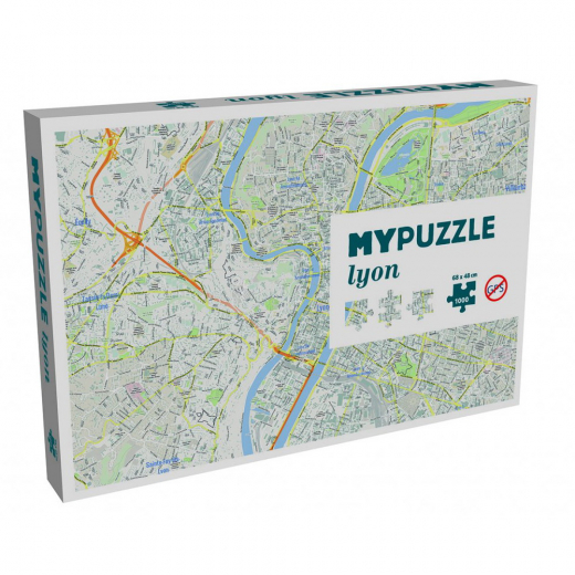 MyPuzzle: Lyon 1000 palaa ryhmässä PALAPELIT / 1000 palaa @ Spelexperten (HQ29)
