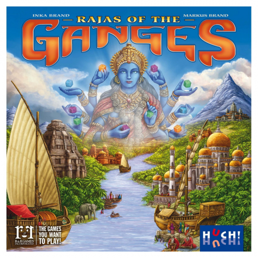 Rajas of the Ganges ryhmässä SEURAPELIT / Strategiapelit @ Spelexperten (HUT879783)