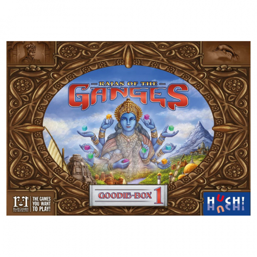 Rajas of the Ganges: Goodie Box 1 (Exp.) ryhmässä SEURAPELIT / Lisäosat @ Spelexperten (HUT881069)