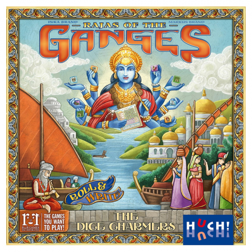 Rajas of the Ganges: The Dice Charmers ryhmässä SEURAPELIT / Strategiapelit @ Spelexperten (HUT881373)