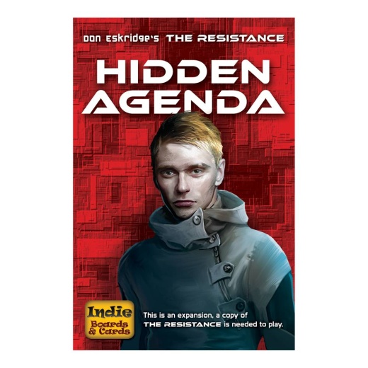 The Resistance: Hidden Agenda (Exp.) ryhmässä SEURAPELIT / Lisäosat @ Spelexperten (IBC9378)