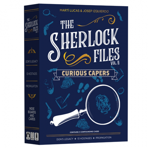 The Sherlock Files: Vol II - Curious Capers ryhmässä Tulevat julkaisut @ Spelexperten (IBCSFCC001)