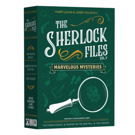 The Sherlock Files Vol V: Marvelous Mysteries ryhmässä SEURAPELIT / Escape Room @ Spelexperten (IBCSFMM01)