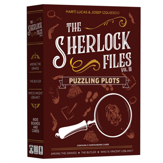 The Sherlock Files: Vol III - Puzzling Plots ryhmässä Tulevat julkaisut @ Spelexperten (IBCSFPP01)