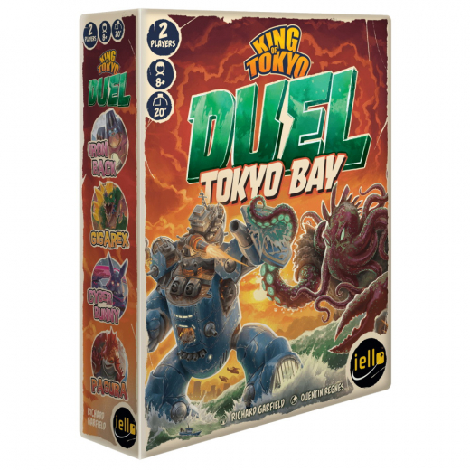 King of Tokyo: Duel - Tokyo Bay ryhmässä SEURAPELIT / Kaksinpelit @ Spelexperten (IEL0623)