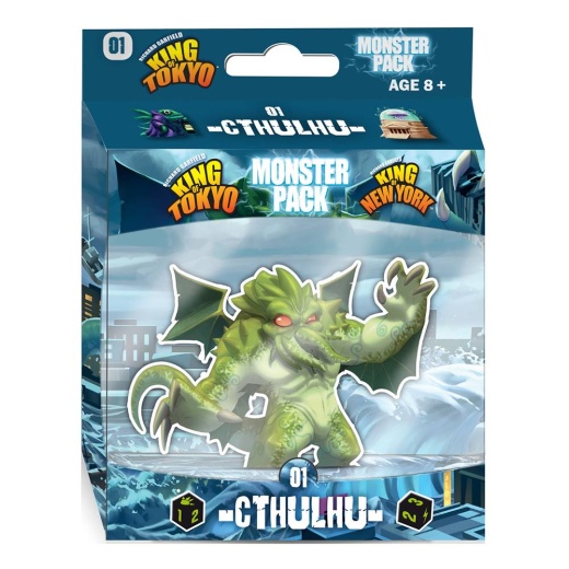 King of Tokyo/New York: Monster Pack - Cthulhu (Exp.) ryhmässä SEURAPELIT / Lisäosat @ Spelexperten (IEL51350)