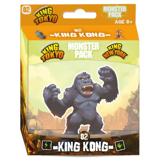 King of Tokyo/New York: Monster Pack - King Kong (Exp.) ryhmässä SEURAPELIT / Lisäosat @ Spelexperten (IEL51421)