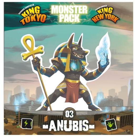 King of Tokyo/New York: Monster Pack - Anubis (Exp.) ryhmässä SEURAPELIT / Lisäosat @ Spelexperten (IEL51531)
