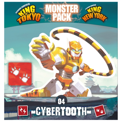 King of Tokyo/New York: Monster Pack - Cybertooth (Exp.) ryhmässä SEURAPELIT / Lisäosat @ Spelexperten (IEL51637)