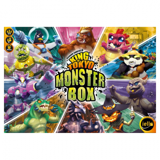 King of Tokyo: Monster Box ryhmässä SEURAPELIT / Strategiapelit @ Spelexperten (IEL51877)