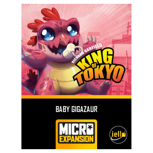 King of Tokyo/New York: Monster Pack - Baby Gigazaur (Exp.) ryhmässä SEURAPELIT / Lisäosat @ Spelexperten (IEL70086)