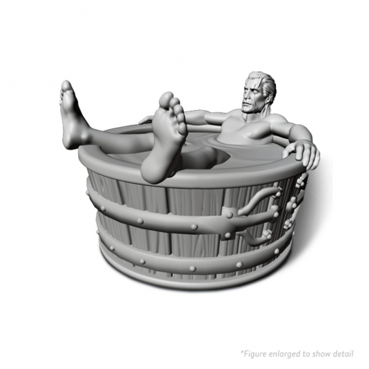 Unmatched: The Witcher - Geralt in Bathtub ryhmässä SEURAPELIT / Pelisarjat / Unmatched @ Spelexperten (IEL70449)
