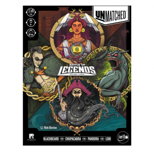 Unmatched: Battle of Legends - Volume Three ryhmässä SEURAPELIT / Pelisarjat / Unmatched @ Spelexperten (IEL70467)