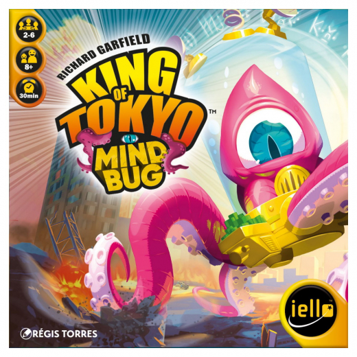King of Tokyo: Mindbug (Exp.) ryhmässä SEURAPELIT / Lisäosat @ Spelexperten (IEL70481)